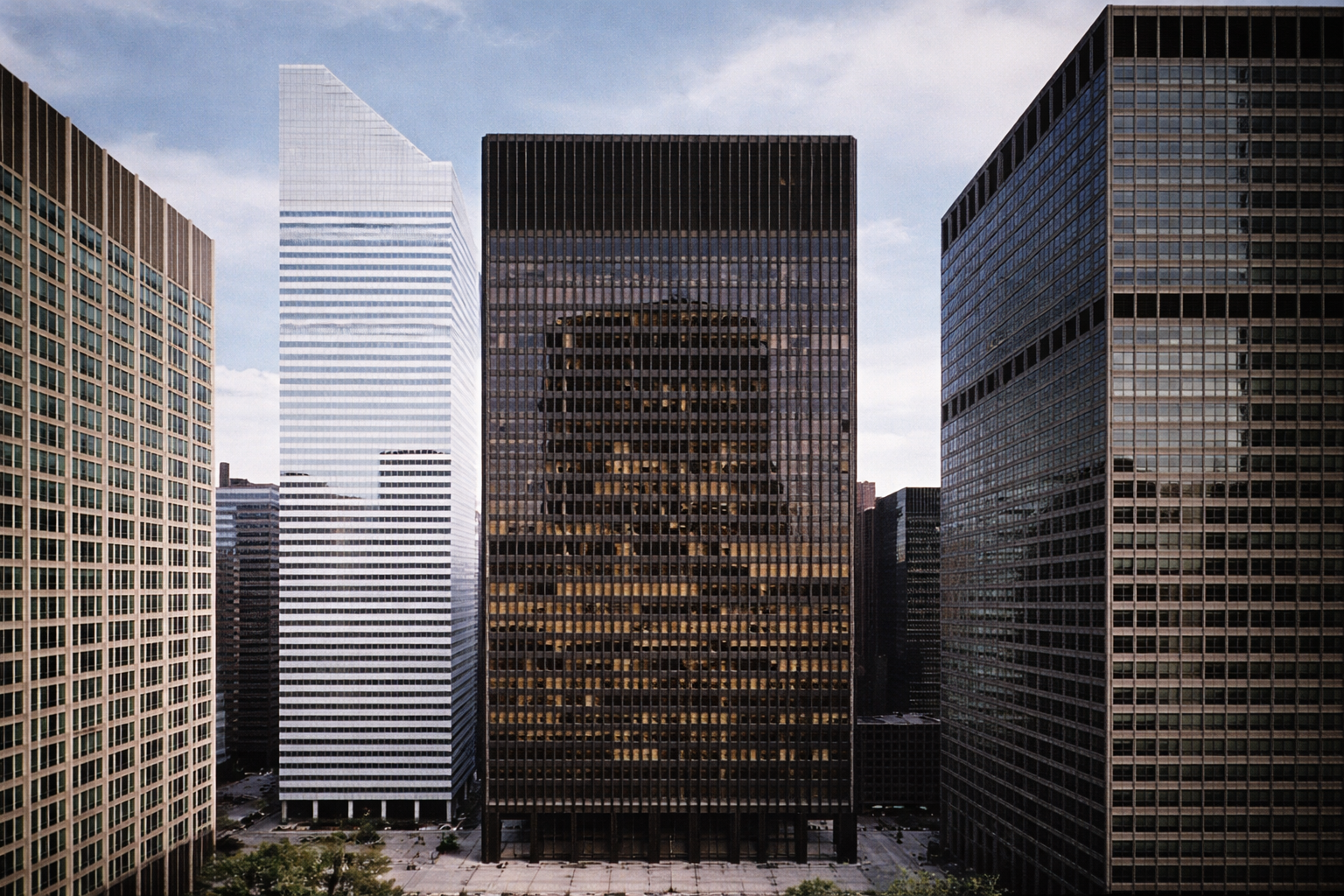 International Style 1 The Seagram Building in NYC