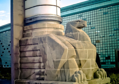 Stylized Art Deco eagle