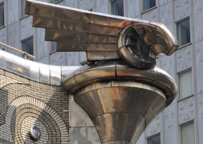 Stylized Art Deco eagle