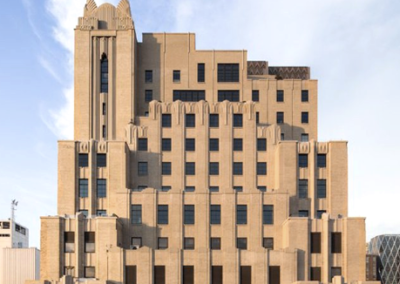 Art Deco building crown